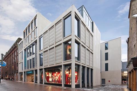 The new modernistic Primark building on Edinburgh’s Princes Street incorporates a range of innovations across all five of its floors
